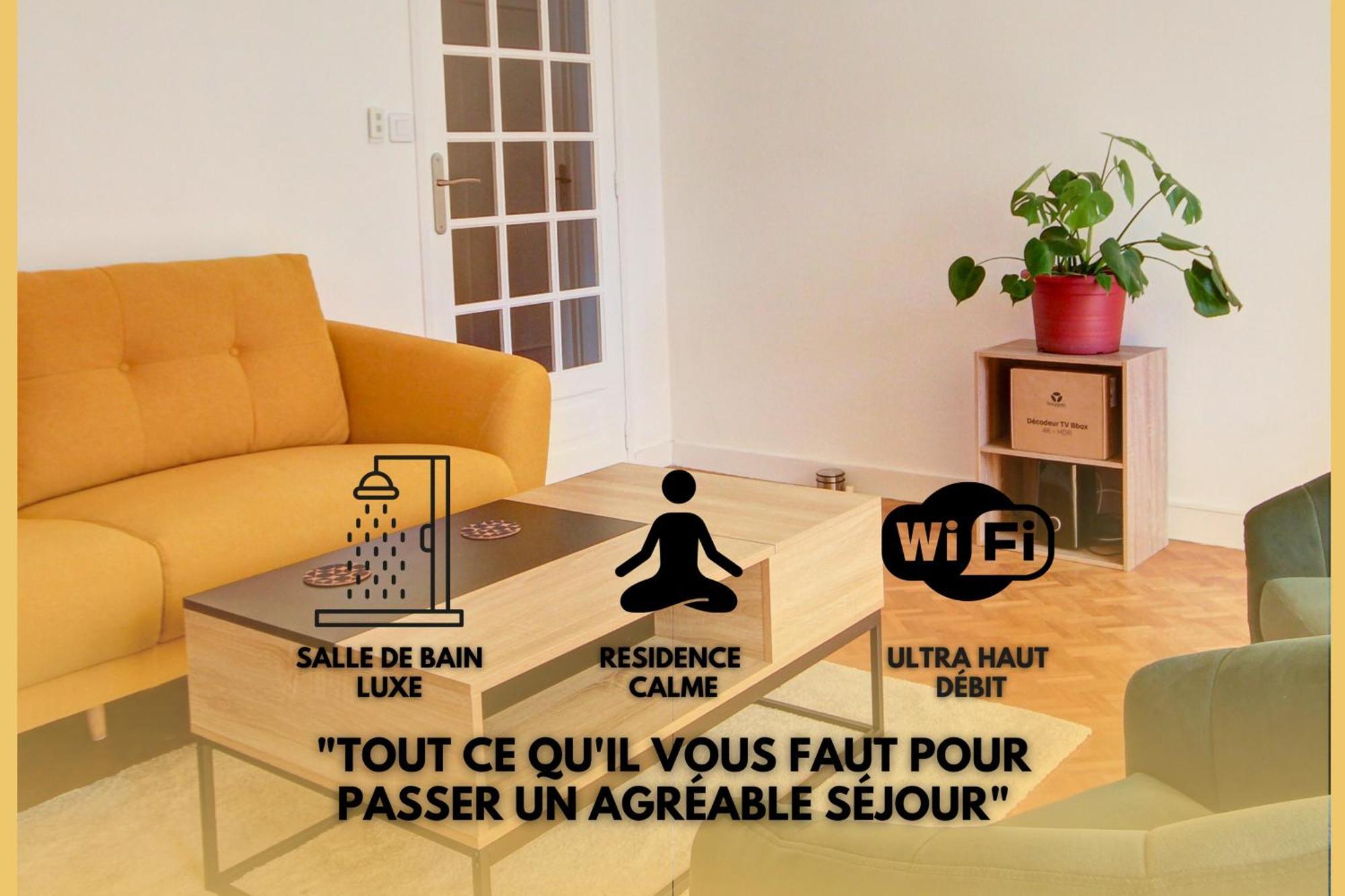 Suite T5 Rennes Gare - Parking Prive Gratuit Extérieur photo